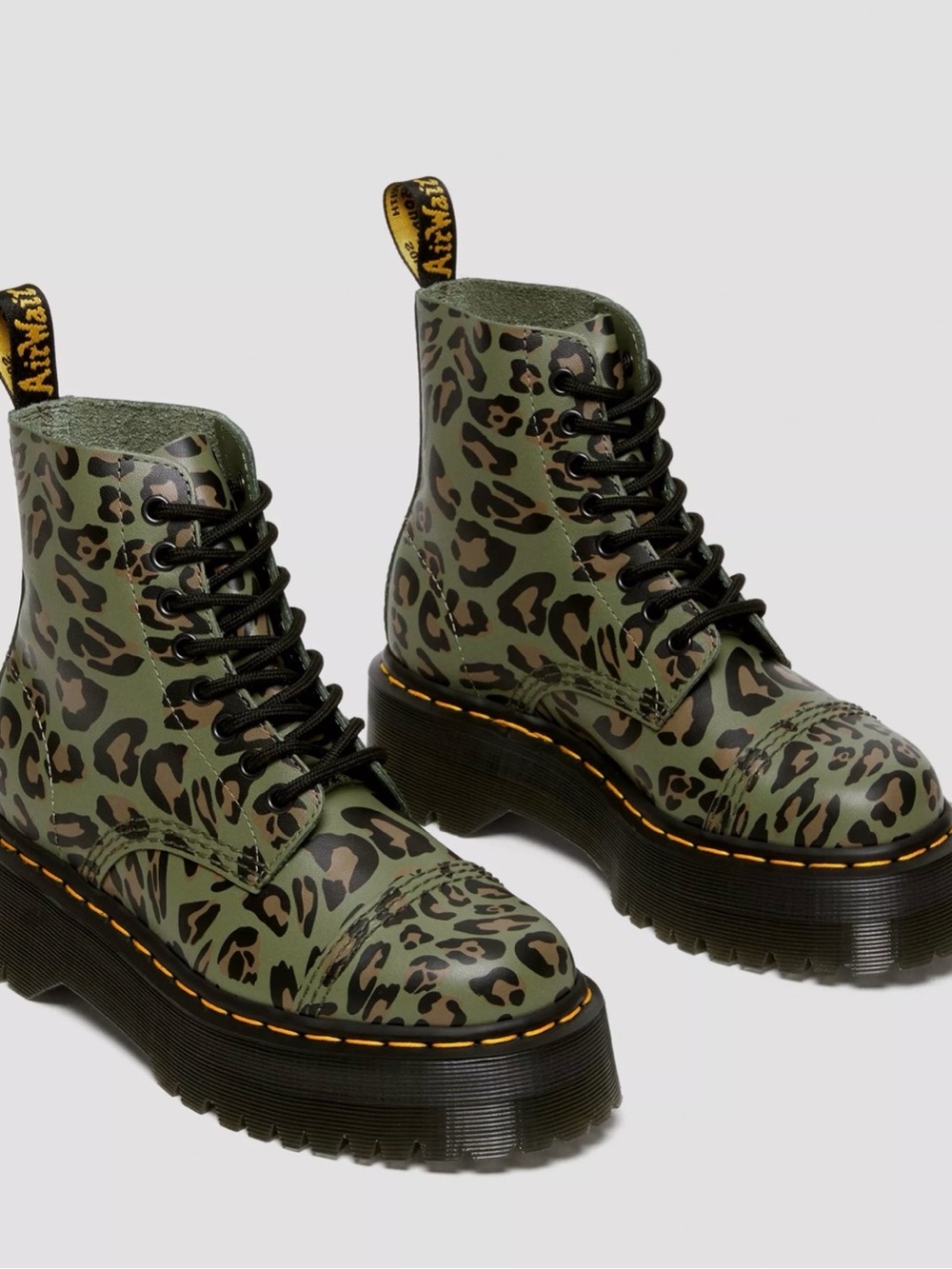 SINCLAIR DISTORTED
LEOPARD PRINT PLATFORM BOOTS